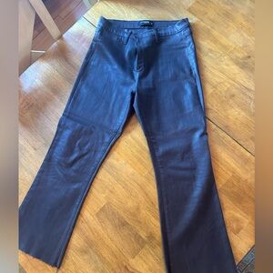 Just Black Denim’s Faux Leather Pants
